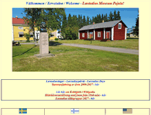 Tablet Screenshot of laestadiusfriends.se